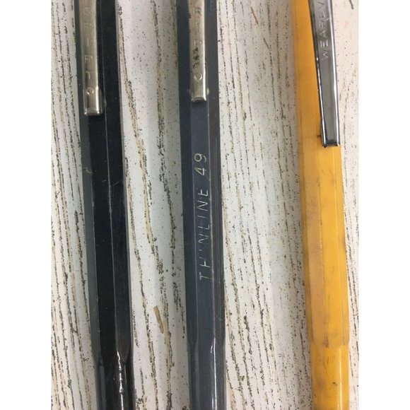 Vintage Lot of 3 Mechanical Pencils Scripto Wearever Long Lead Thinline 49 Twist - Picture 9 of 16